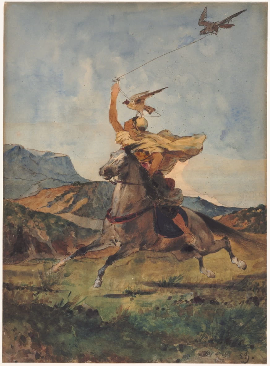Il falconiere - Cleveland Museum of Art